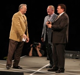 Bro. Jerry with Wayne Dyck and Gordie Reimer